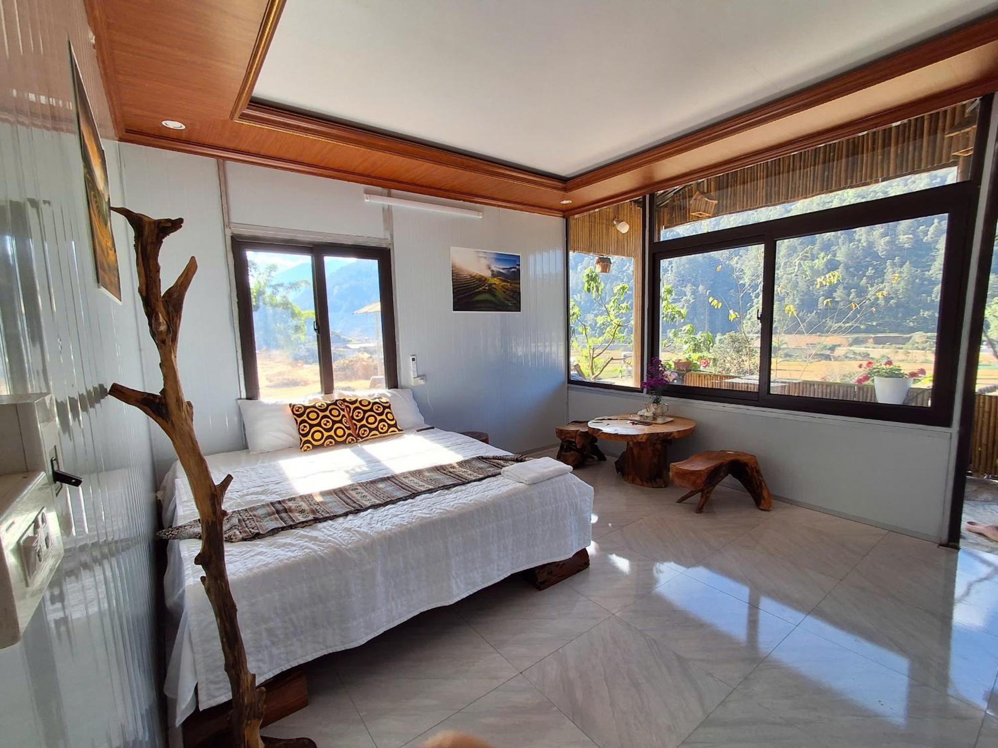 Mu Cang Homestay Lao San Chay المظهر الخارجي الصورة
